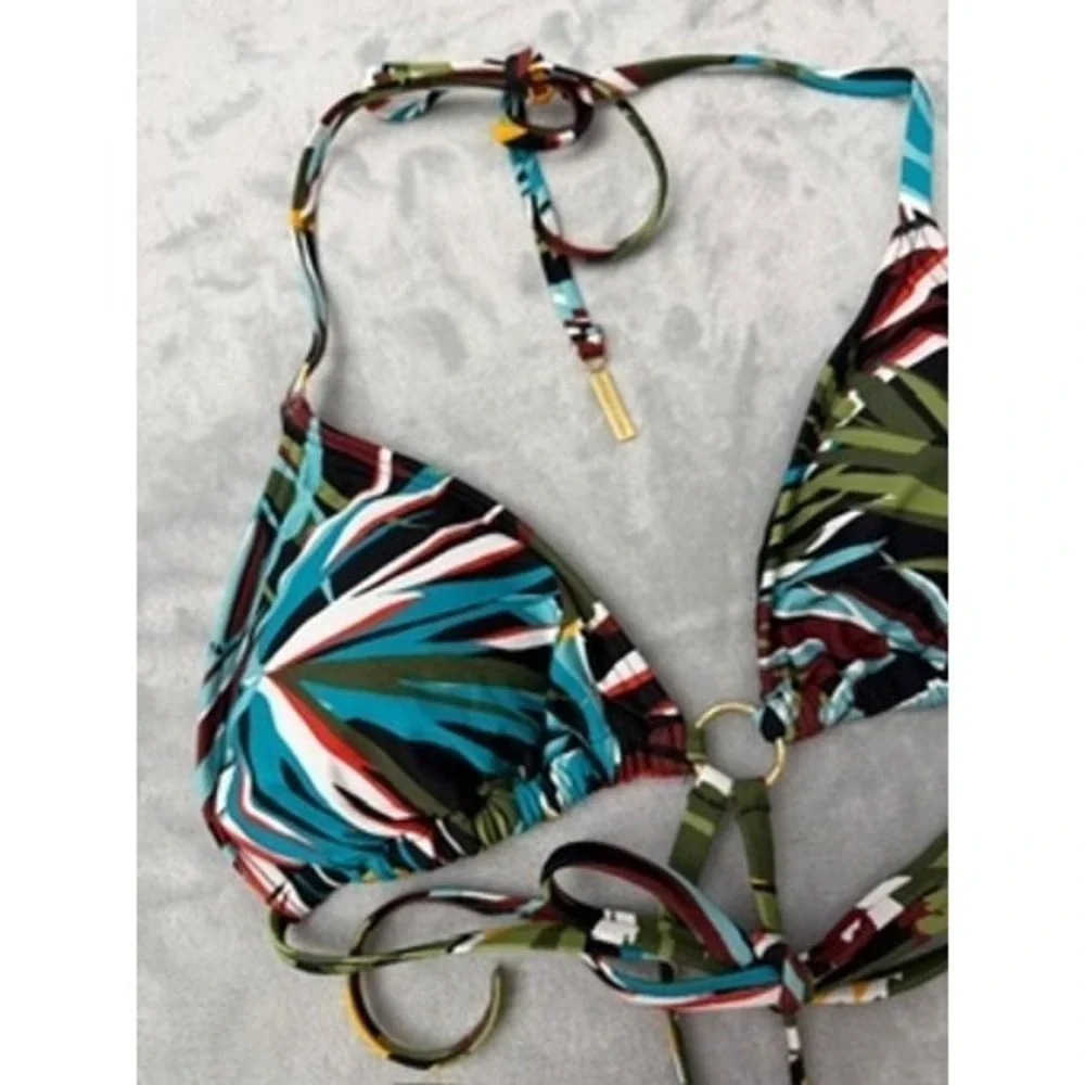 NWT Vince Camuto Bikini Top Womens XS Vince Camuto Ring String Bikini Top XS $88
